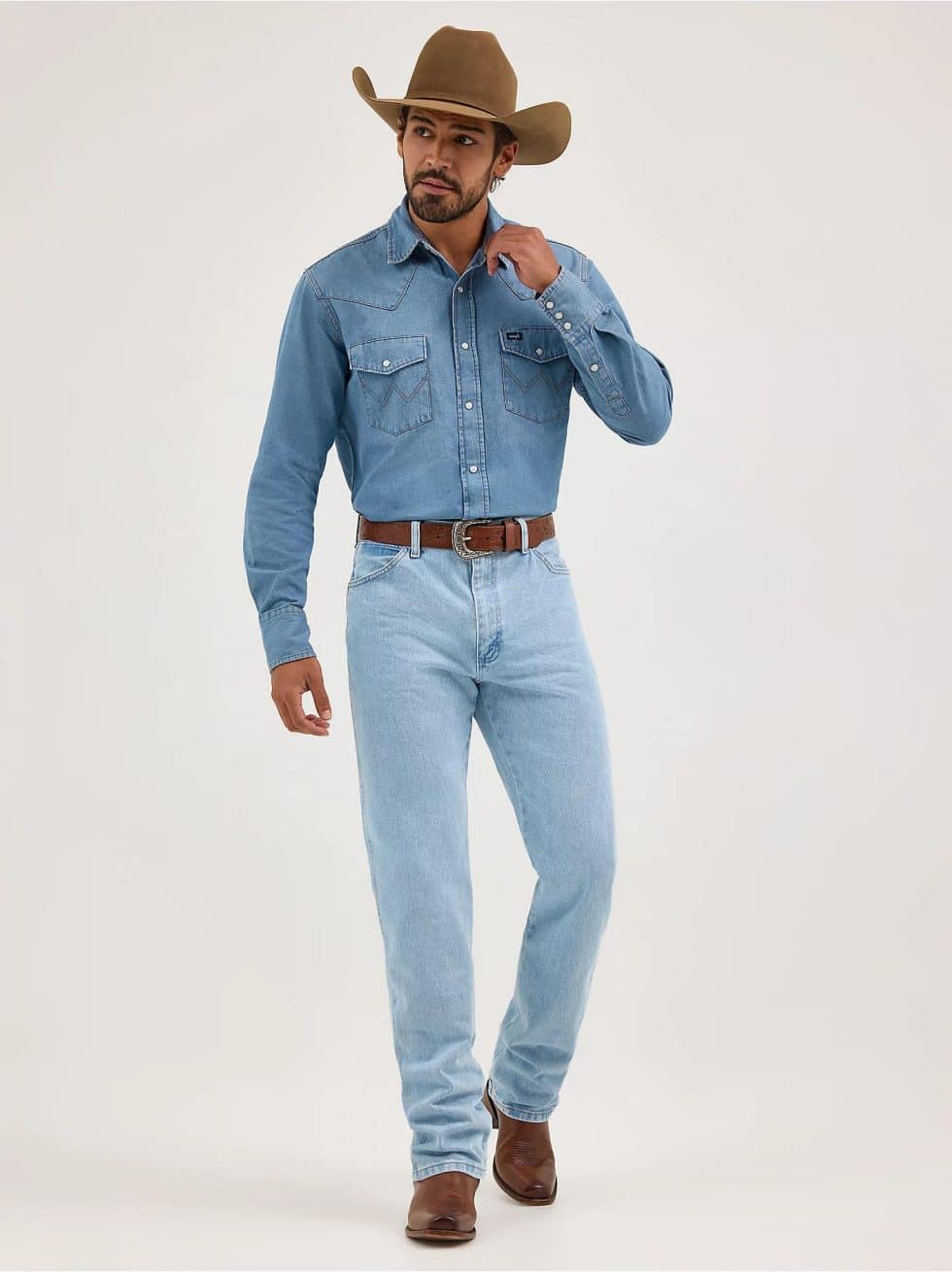 WRANGLER BASIC WK DENIM SNAP - Image 3