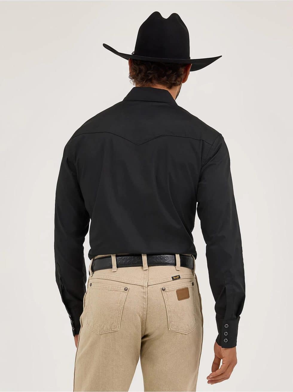 WRANGLER WESTERN SNAP BLACK - Image 3