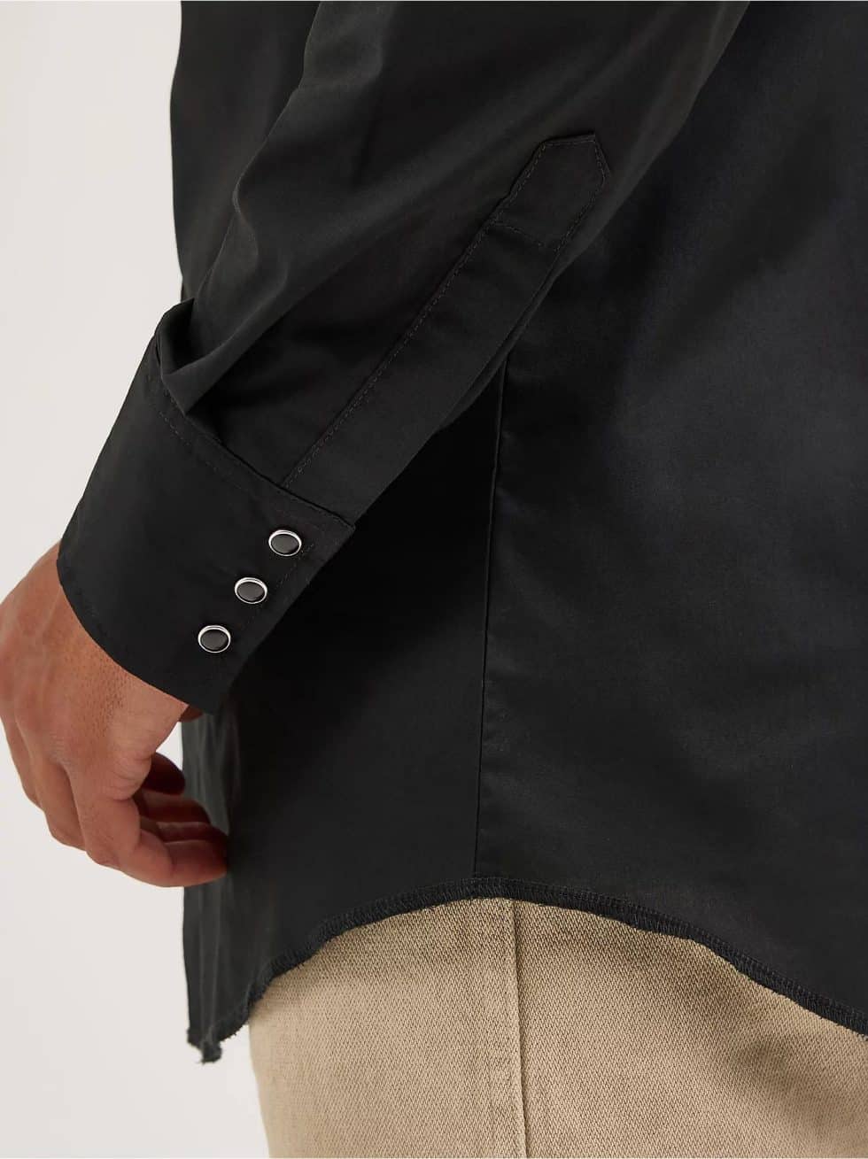 WRANGLER WESTERN SNAP BLACK - Image 5