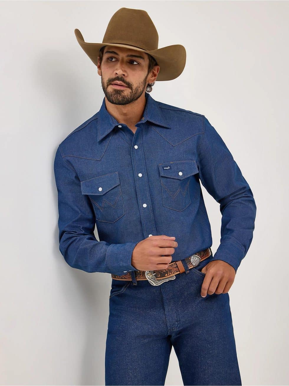 WRANGLER BASIC DENIM WK SNAP - Image 6