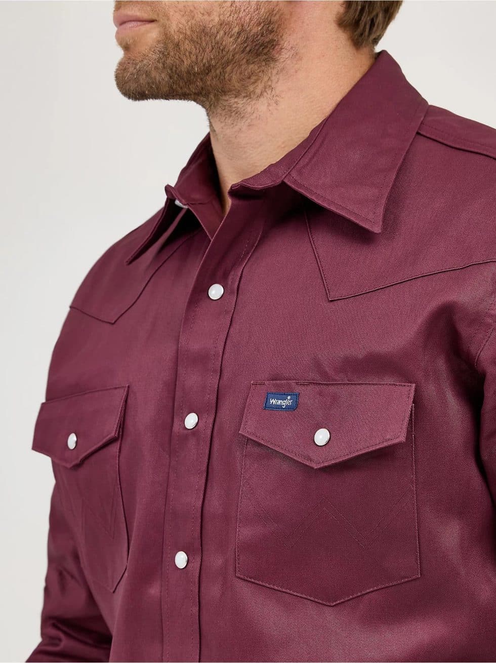 WRANGLER BASIC RED OXIDE SNAP - Image 5