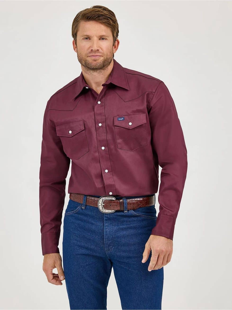 WRANGLER BASIC RED OXIDE SNAP - Image 6