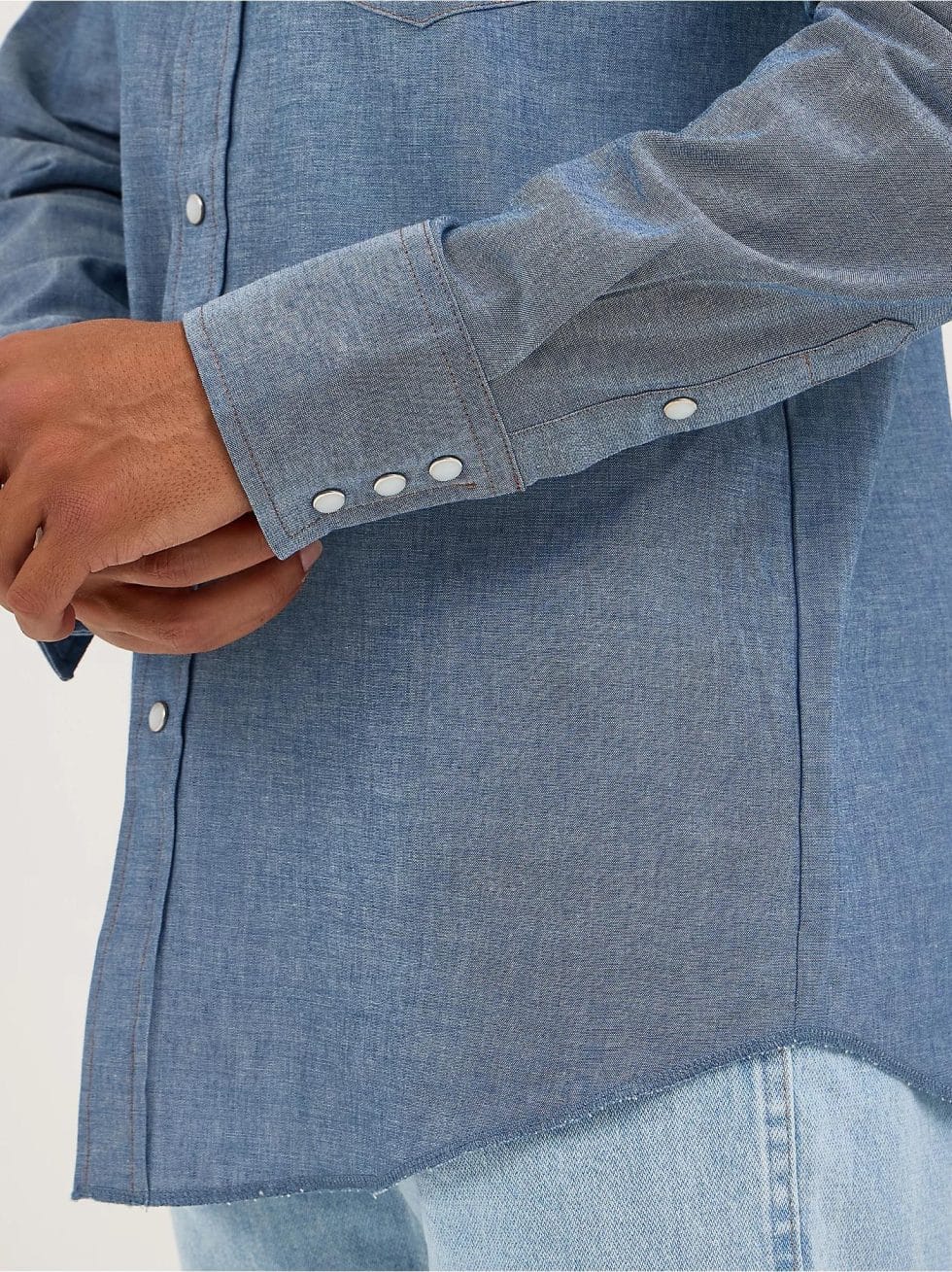 WRANGLER BASIC CHAMBRAY SNAP - Image 5