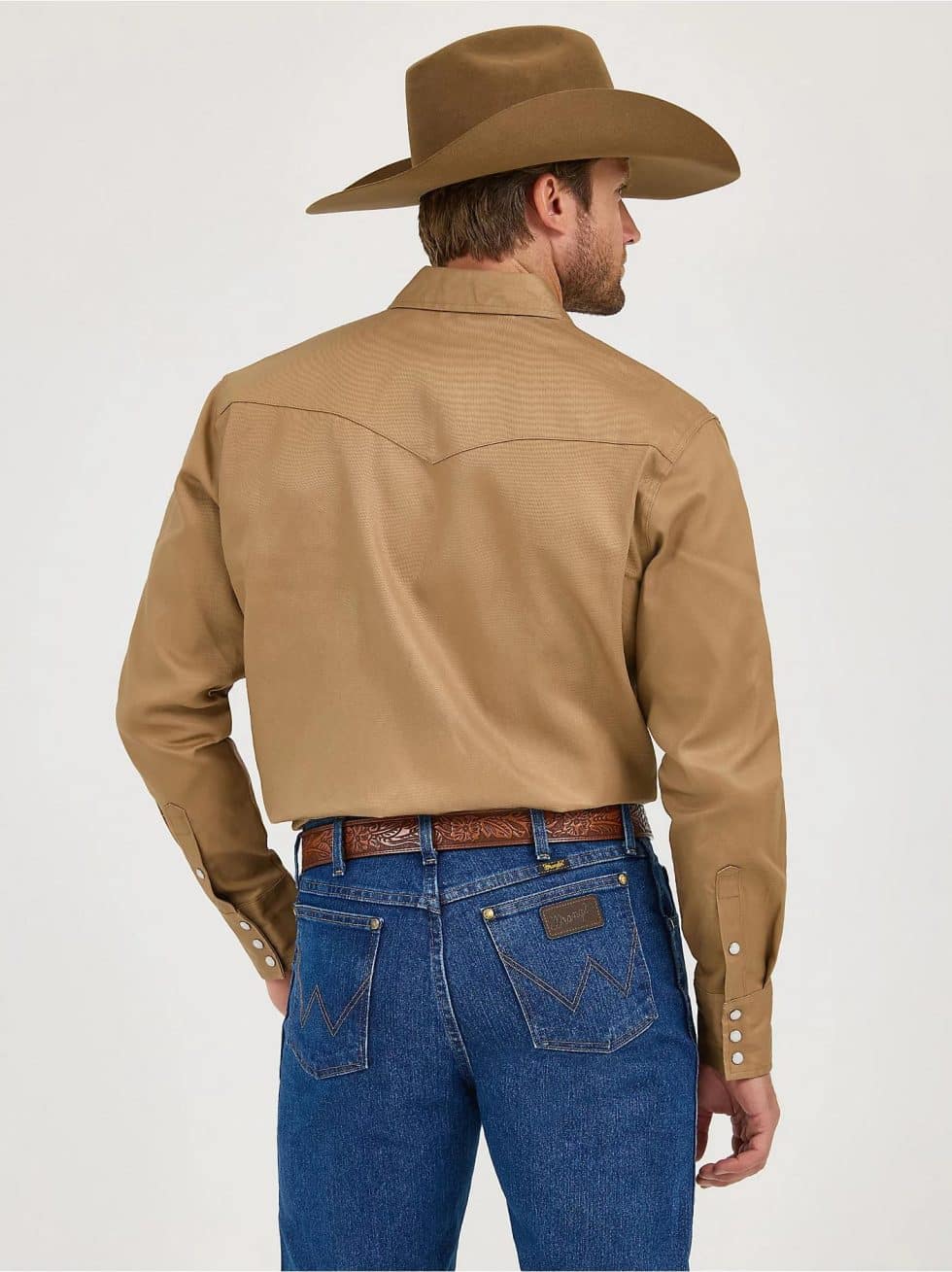 WRANGLER BASIC TWILL KHAKI - Image 3