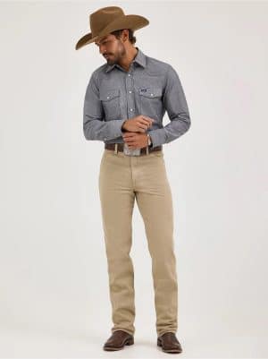 WRANGLER SLM FIT CC TAN