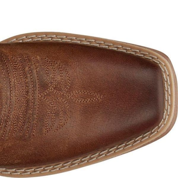JUSTIN BOOT COMPANY J-125 12" WAXY TAN - Image 6