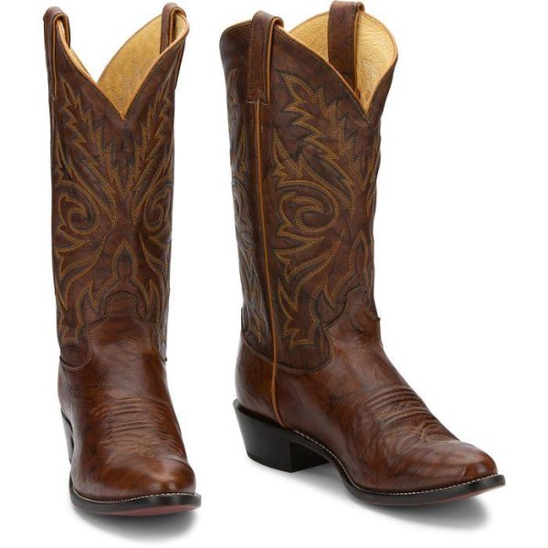 JUSTIN BOOT COMPANY J-15 BUCK CHESTNUT