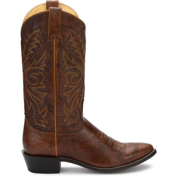 JUSTIN BOOT COMPANY J-15 BUCK CHESTNUT - Image 3