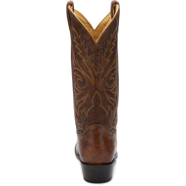 JUSTIN BOOT COMPANY J-15 BUCK CHESTNUT - Image 4