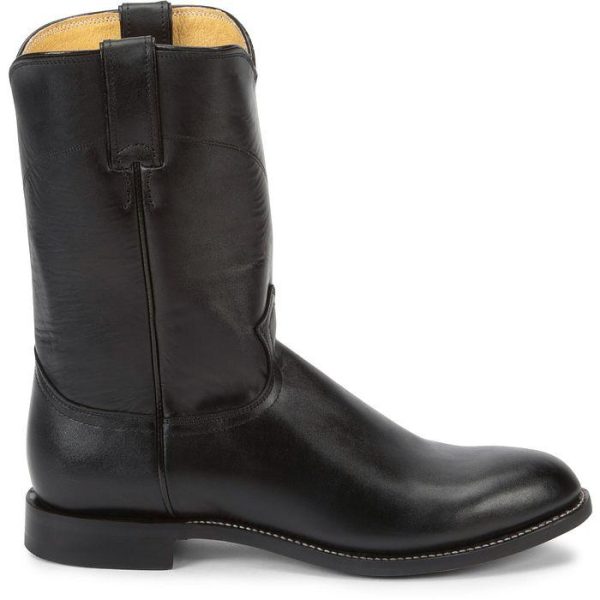 JUSTIN BOOT COMPANY J-41 DARK BROWN MARB - Image 3