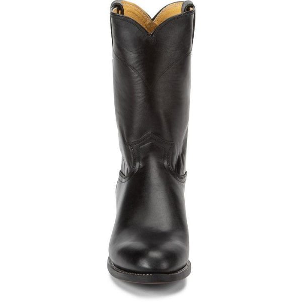 JUSTIN BOOT COMPANY J-41 DARK BROWN MARB - Image 5