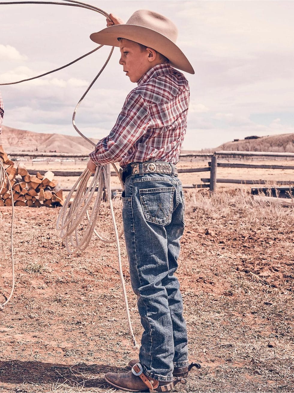 WRANGLER BOY'S RETRO SLIM - Image 4