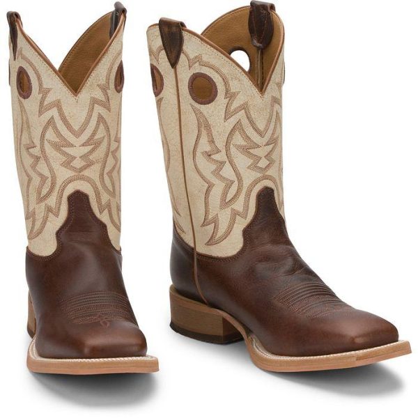 JUSTIN BOOT COMPANY J-23 11" COGNAC