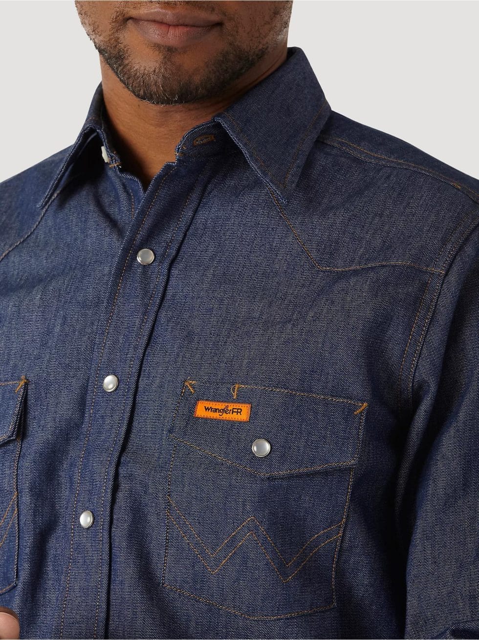 WRANGLER MNS FR DENIM L/S - Image 4