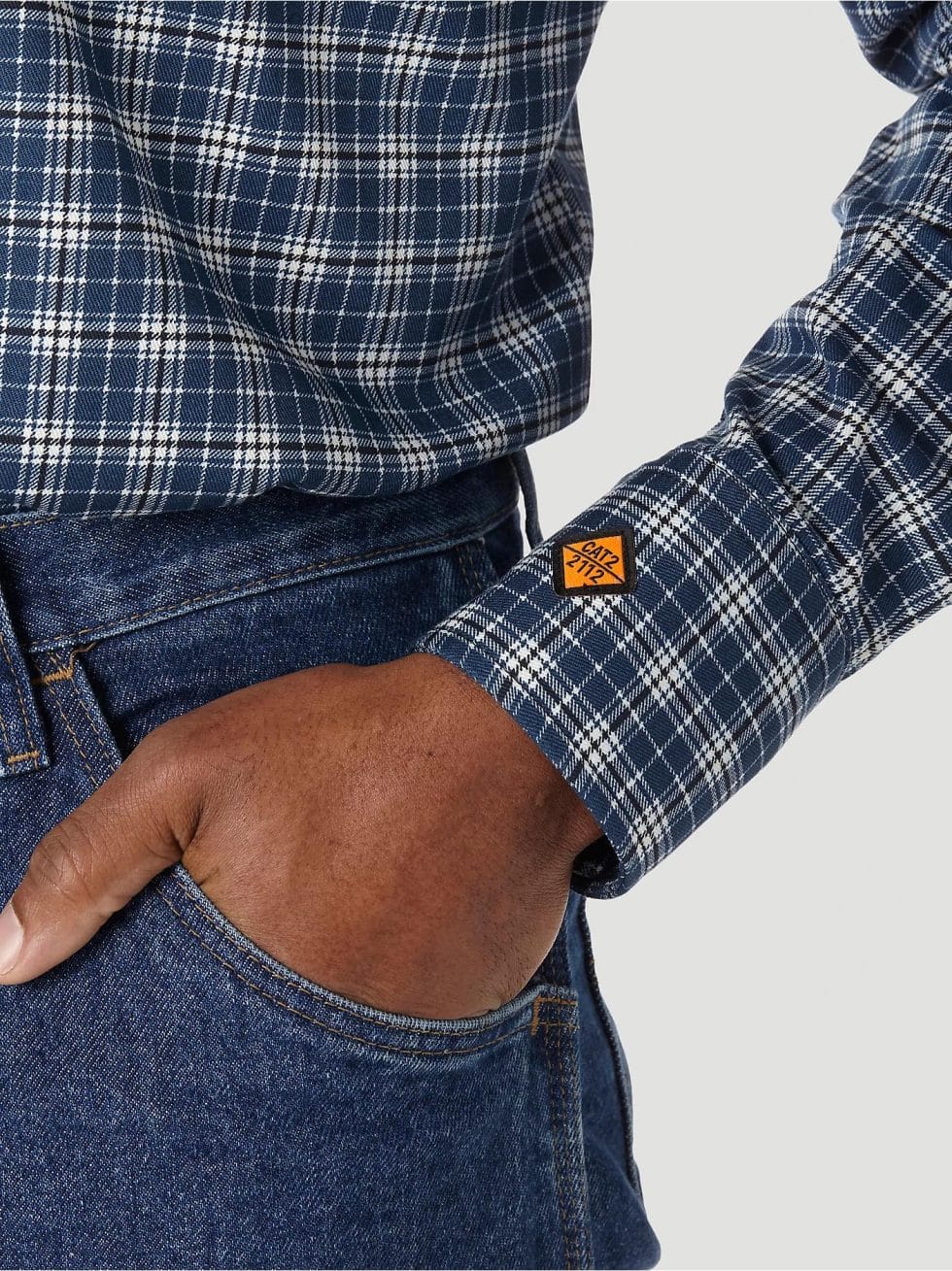 WRANGLER FR NAVY PLAID - Image 6