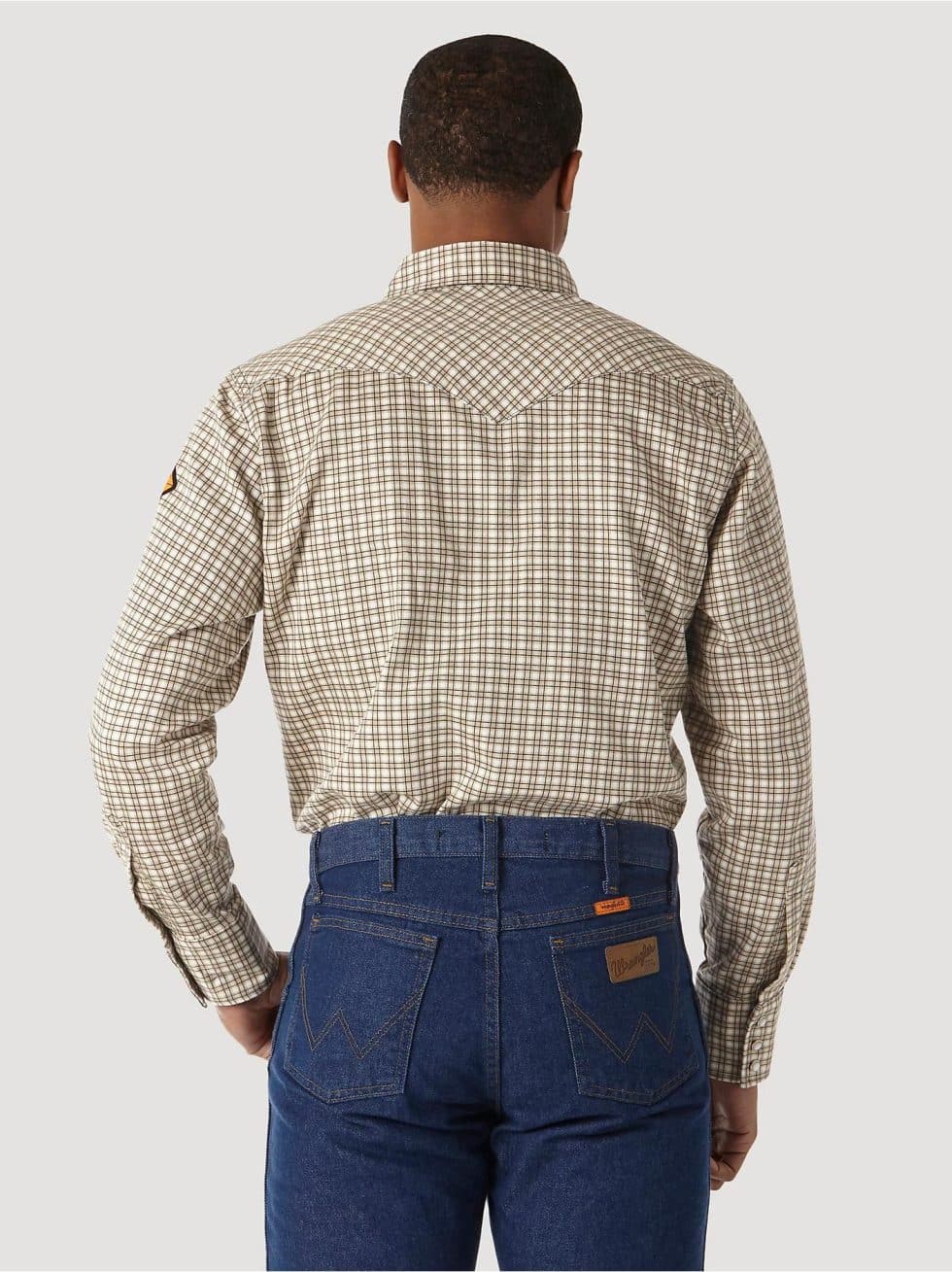 WRANGLER FR KHAKI PLAID - Image 3