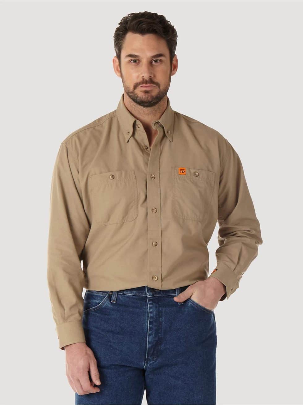 WRANGLER FR RIGGS KH TWILL