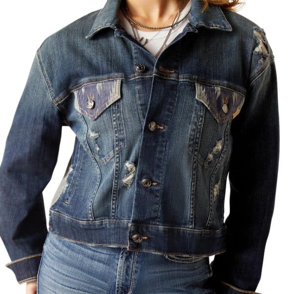 ARIAT INTERNATIONAL INC WMS CHIMAYO JKT BURB ANK - Image 4