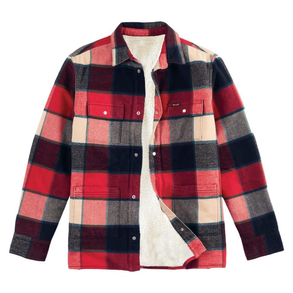WRANGLER BOYS FLANNEL JKT