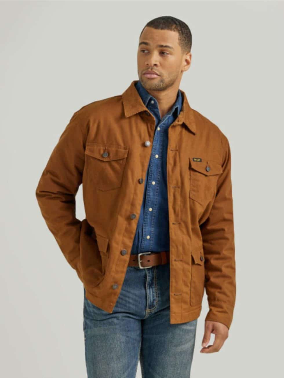 WRANGLER WESTERN LINED BARN COAT
