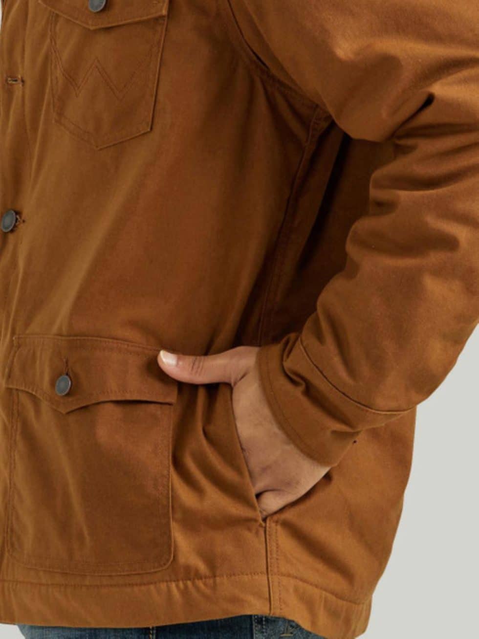 WRANGLER WESTERN LINED BARN COAT - Image 4