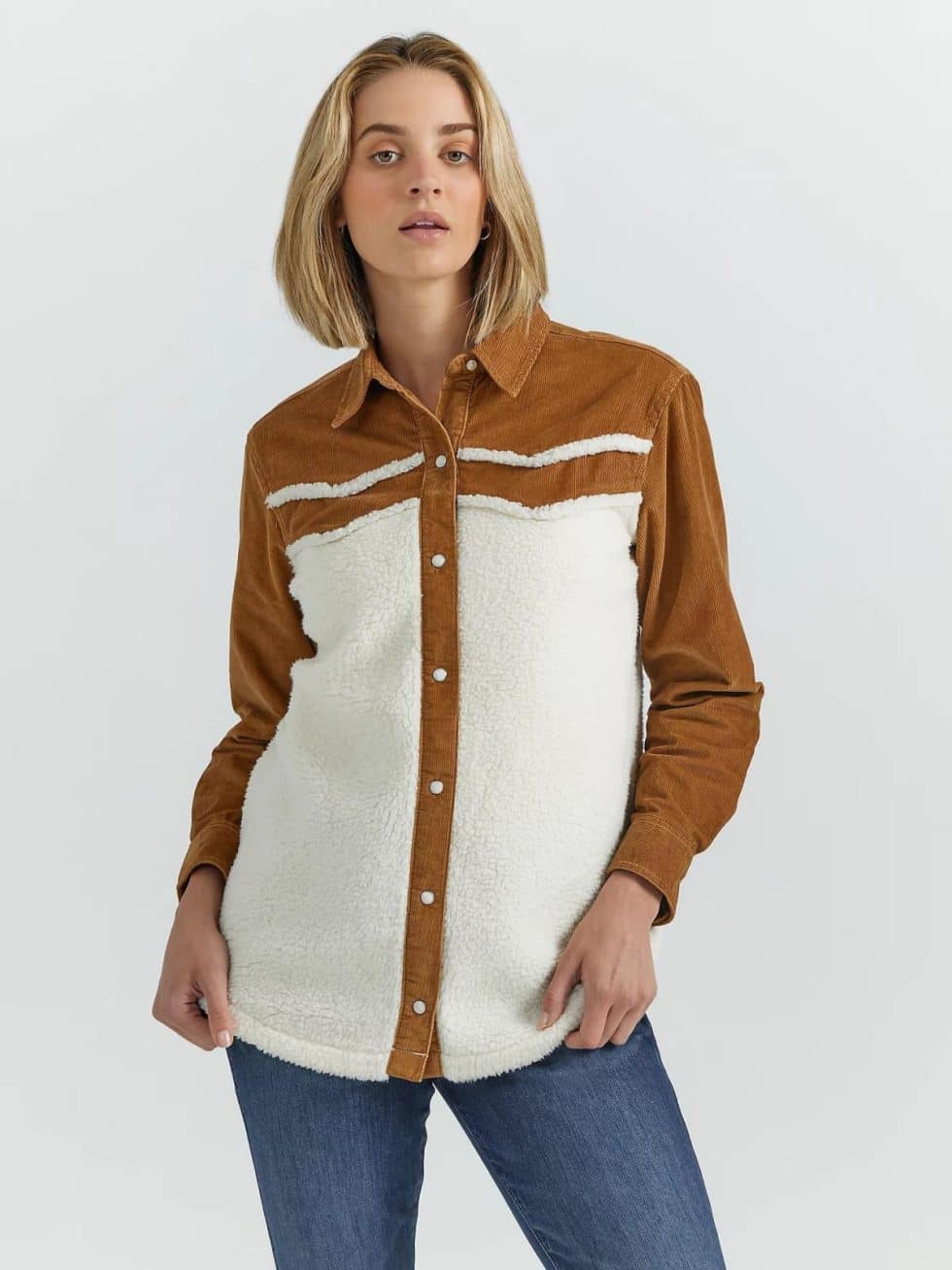 WRANGLER RETRO AMERICANA SHERPA JACKET - Image 4