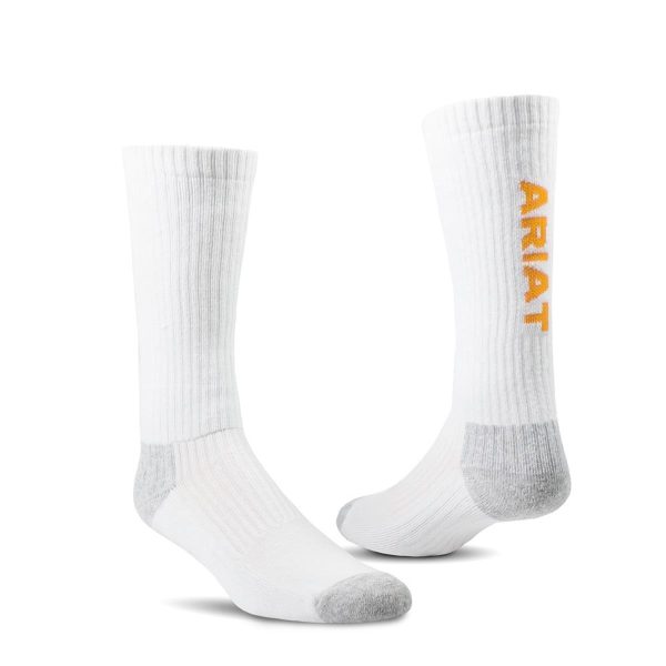 NESTER HOISERY COTTON MID CAF WHITE