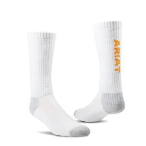 NESTER HOISERY COTTON MID CAF WHITE
