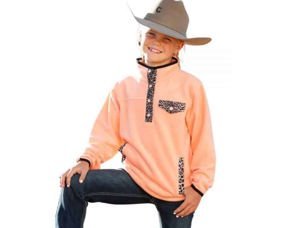CINCH GIRLS FLEECE PULLOVER OW23