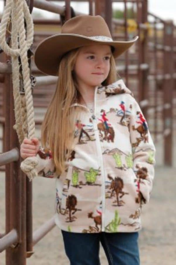 CINCH GIRLS FLEECE JACKET OW24