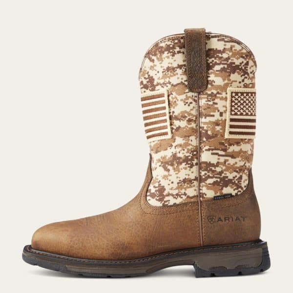 ARIAT WORKBOOTS AW-80 ST FLAG/CAMO - Image 3