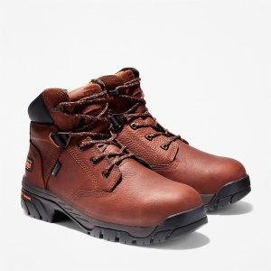 THE TIMBERLAND COMPANY TP-17 ST 6" LACE BRN
