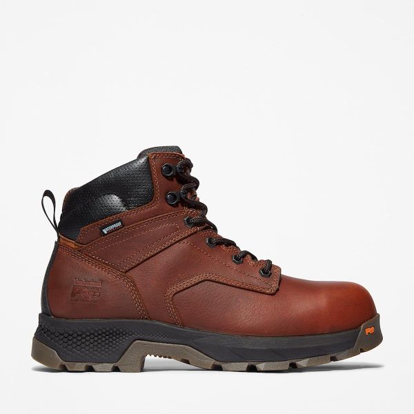 THE TIMBERLAND COMPANY BROWN 6 IN TITAN EVC T WP - Image 5