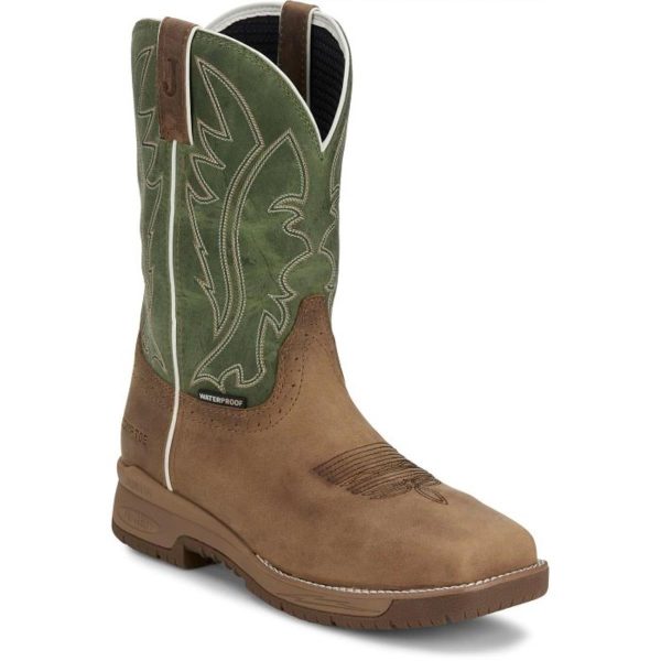 JUSTIN WORKBOOTS JW-10 WELL.  W/P - Image 3