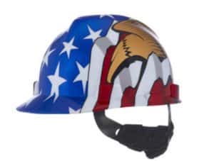 AIRGAS SAFETY FLAG2EAGLES CAP HH