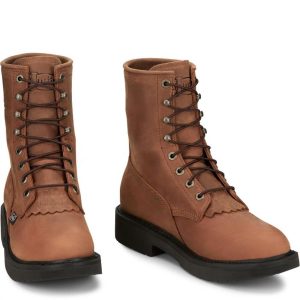 JUSTIN WORKBOOTS JW-85 LACE UP PT