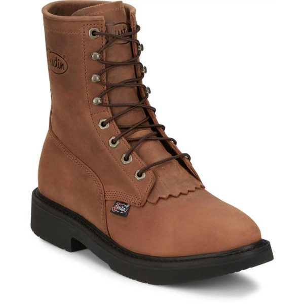 JUSTIN WORKBOOTS JW-85 LACE UP PT - Image 3