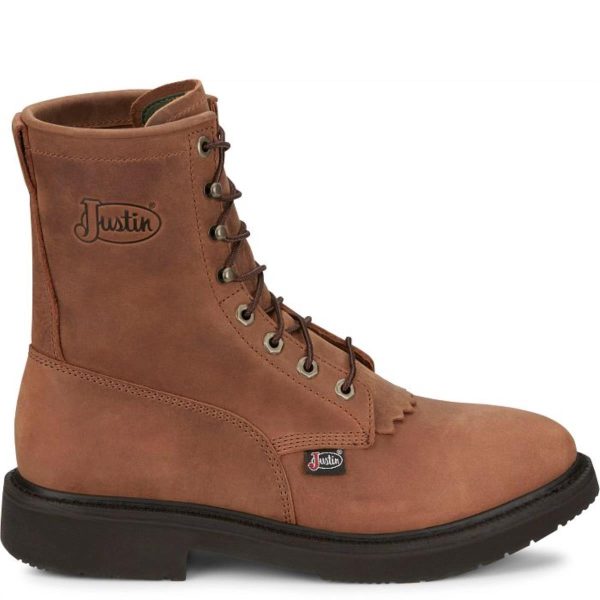 JUSTIN WORKBOOTS JW-85 LACE UP PT - Image 4