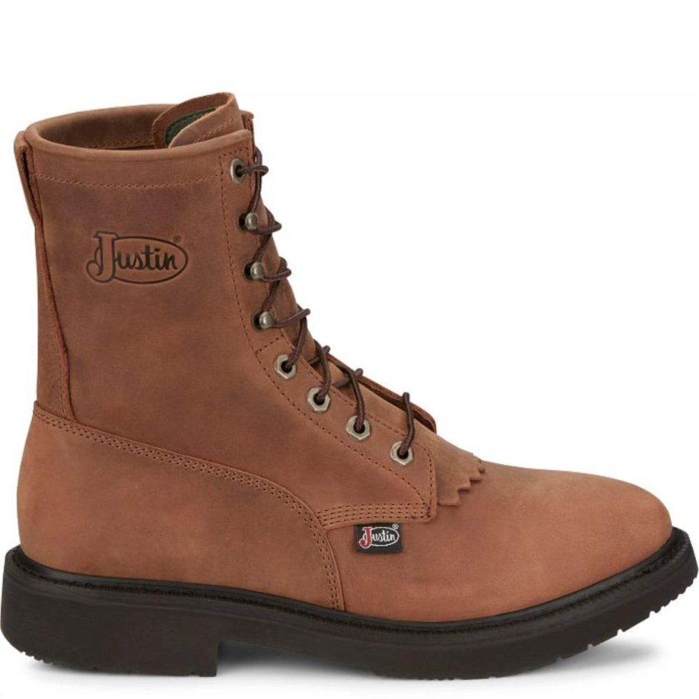JUSTIN WORKBOOTS JW-85 LACE UP PT - Image 4
