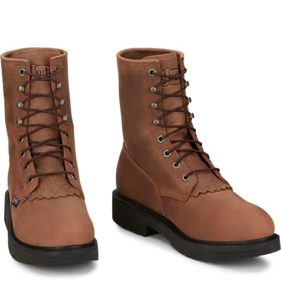 JUSTIN WORKBOOTS JW-84 LACE STJW-84