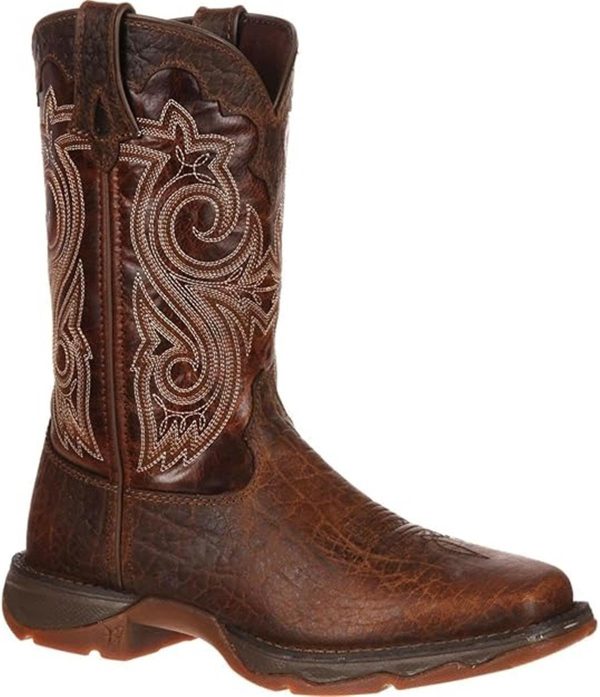 DURANGO WORKBOOTS D-255 ST BRN 10" WESTERN