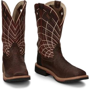 JUSTIN WORKBOOTS JW-5 CT WP OST PRINT