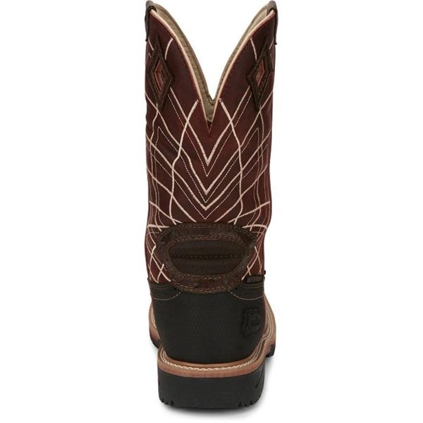JUSTIN WORKBOOTS JW-5 CT WP OST PRINT - Image 5