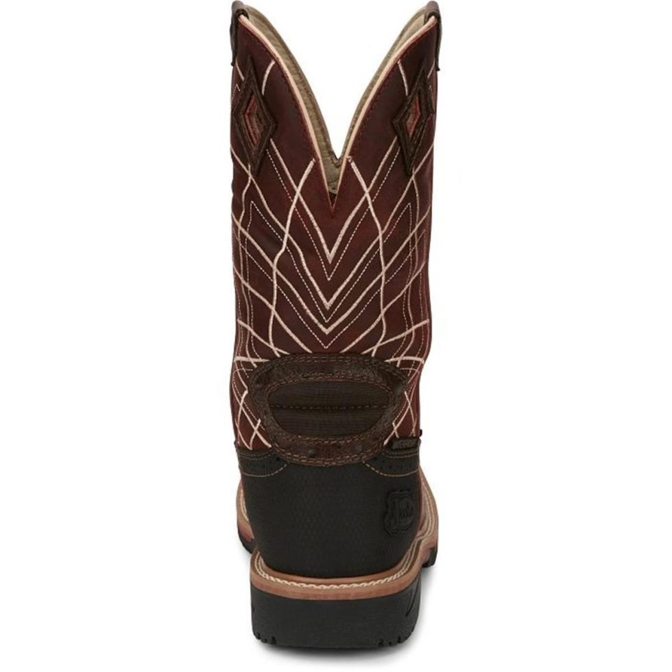 JUSTIN WORKBOOTS JW-5 CT WP OST PRINT - Image 5