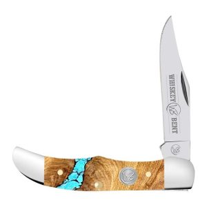 WHISKEY BENT KNIVES TURQ RIVER HUNTER
