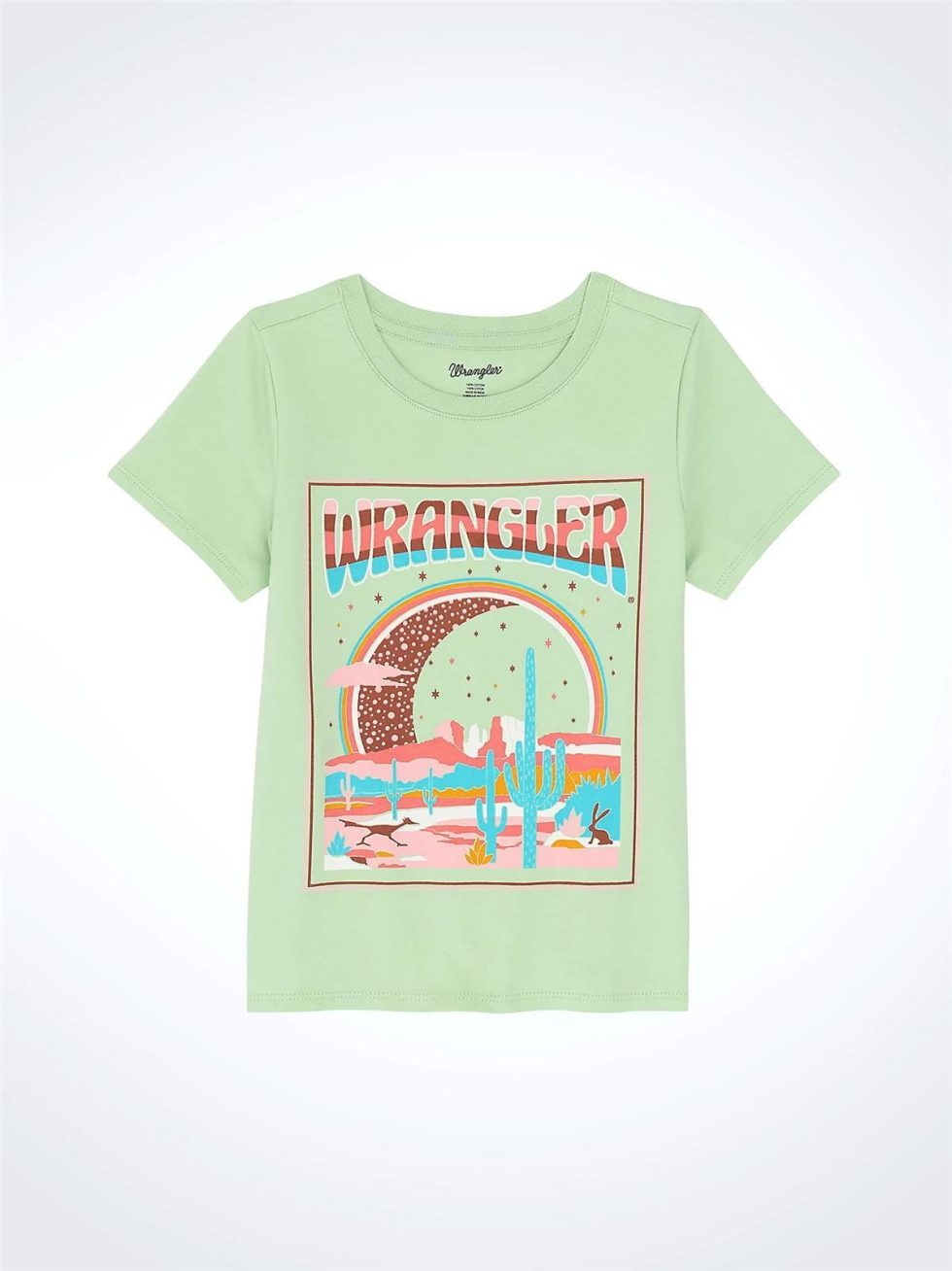 WRANGLER GIRLS SHORT SLEEVE GRAPHIC T-SHIRT