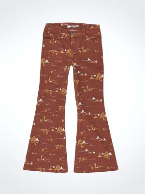 WRANGLER GIRLS WESTERN FLARE JEAN