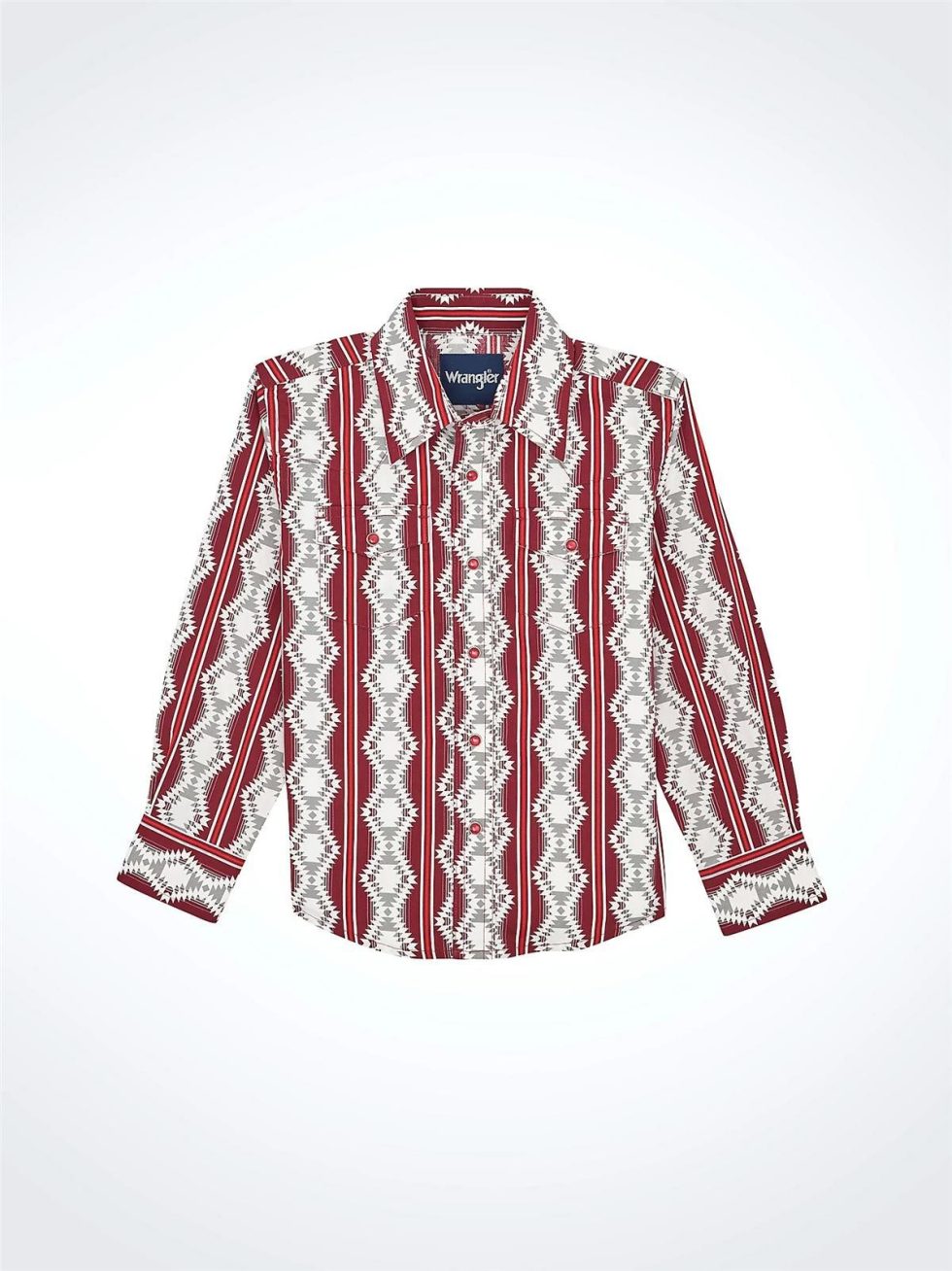 WRANGLER BOYS CHECOTAH LONG SLEEVE SHIR