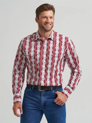 WRANGLER CHECOTAH WESTERN LONG SLEEVES