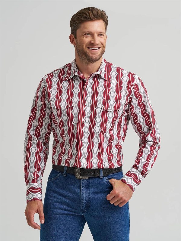 WRANGLER CHECOTAH WESTERN LONG SLEEVES